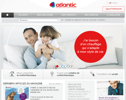 Capture du site www.atlantic.fr