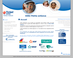 Capture du site www.cesu-petite-enfance.fr