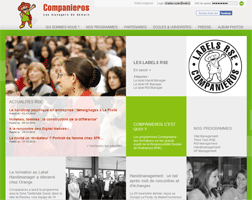 Capture du site www.companieros.com