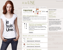 Capture du site feedback.unebeauty.com